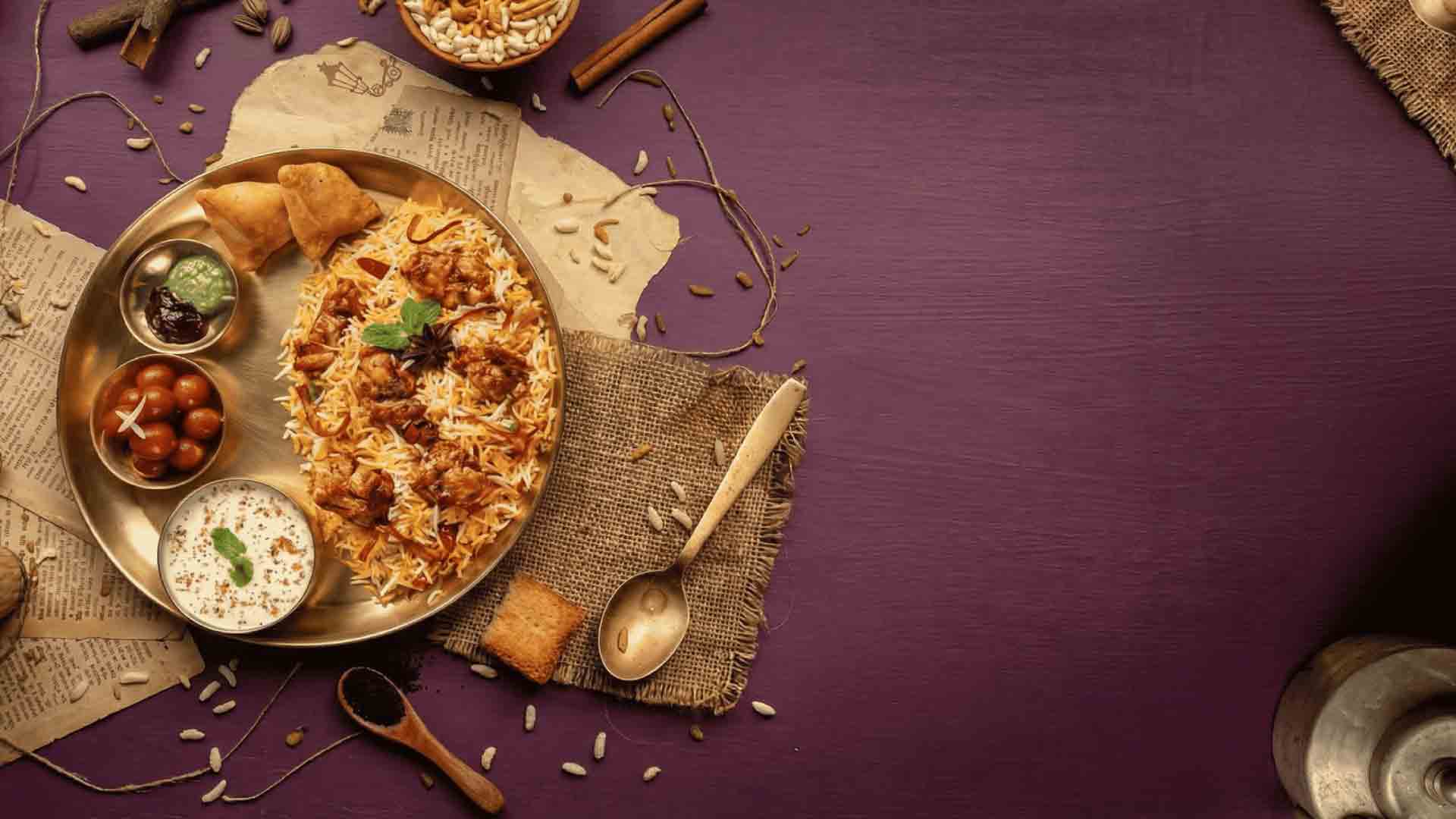 ZAZA Mughal Biryani in Pune — dum-cooked with aromatic spices and accompaniments