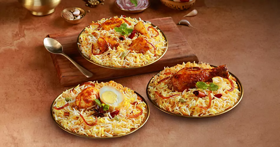 Any 3 Value Biryanis @ 99 each