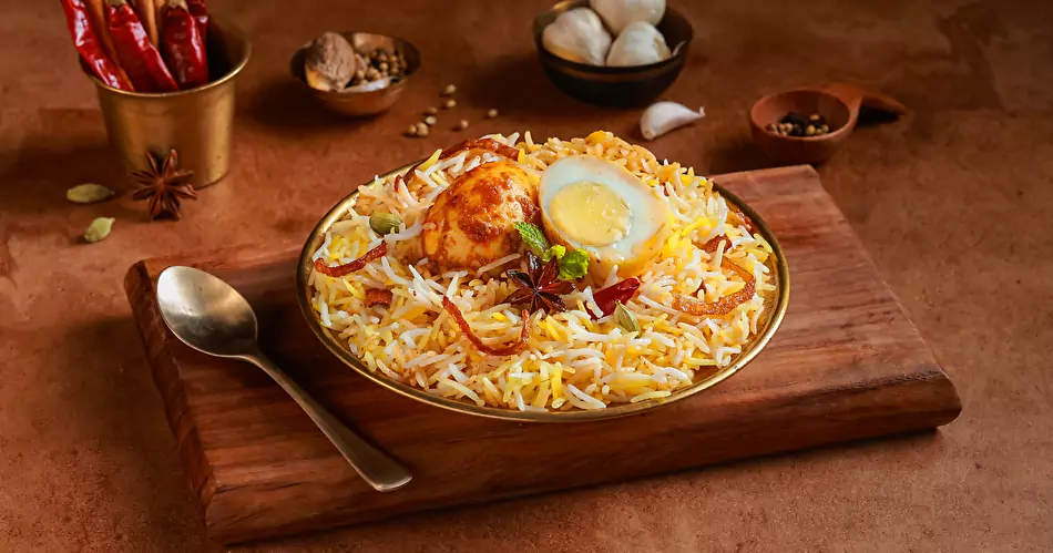 Egg Value Biryani Bowl
