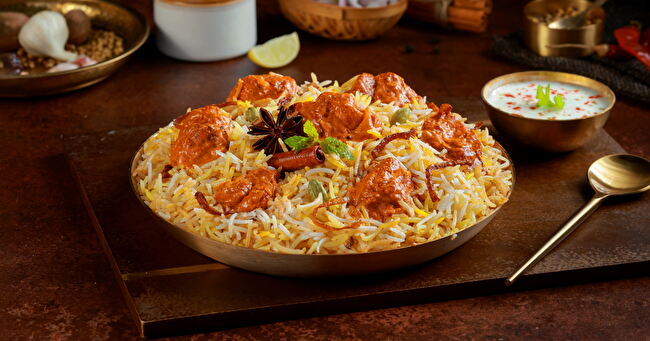 Butter Chicken Mughal Biryani