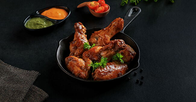 Smoky BBQ Chicken Wings