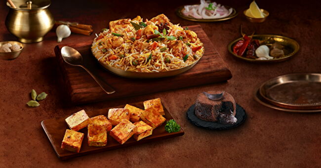 Any Biryani + Any Starter [FREE Choco Lava Cake]