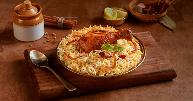 Tangdi Chicken Value Biryani Bowl