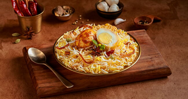 Egg Value Biryani Bowl