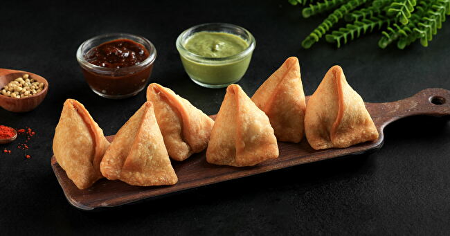 Mini Aloo Samosa [Pack of 6] - bestseller