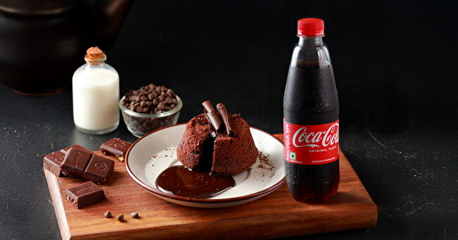 Choco Lava Cake + Coke Combo @ ₹79 - bestseller