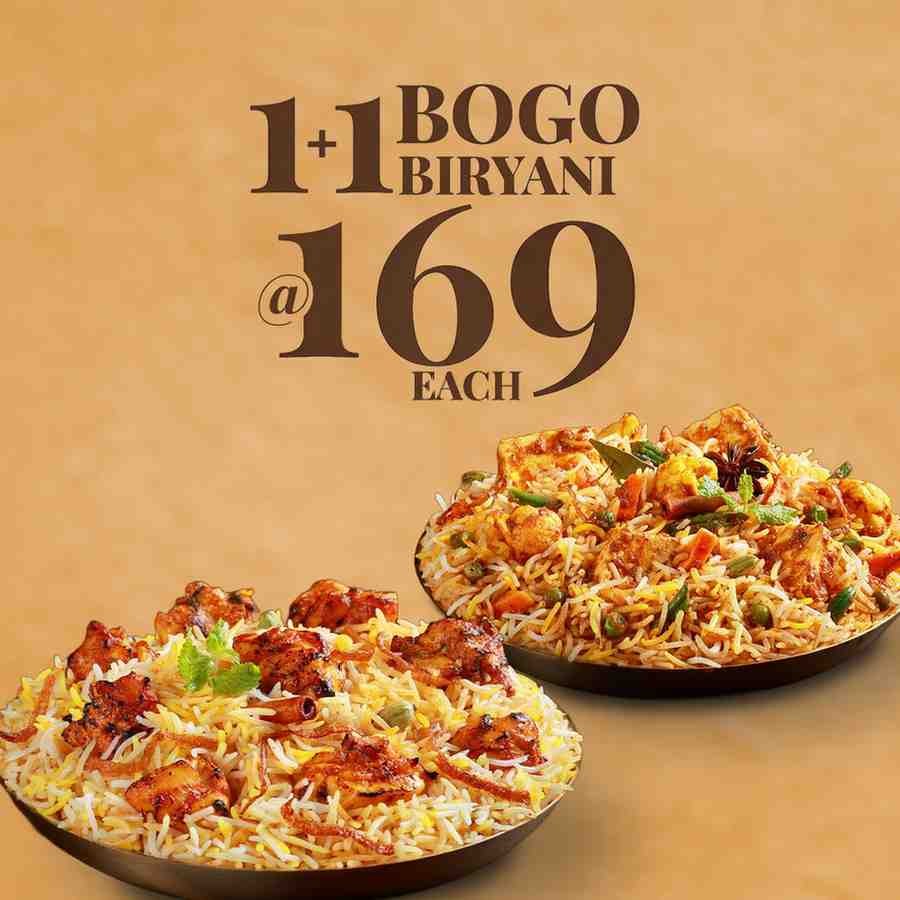 1+1 BOGO Biryani