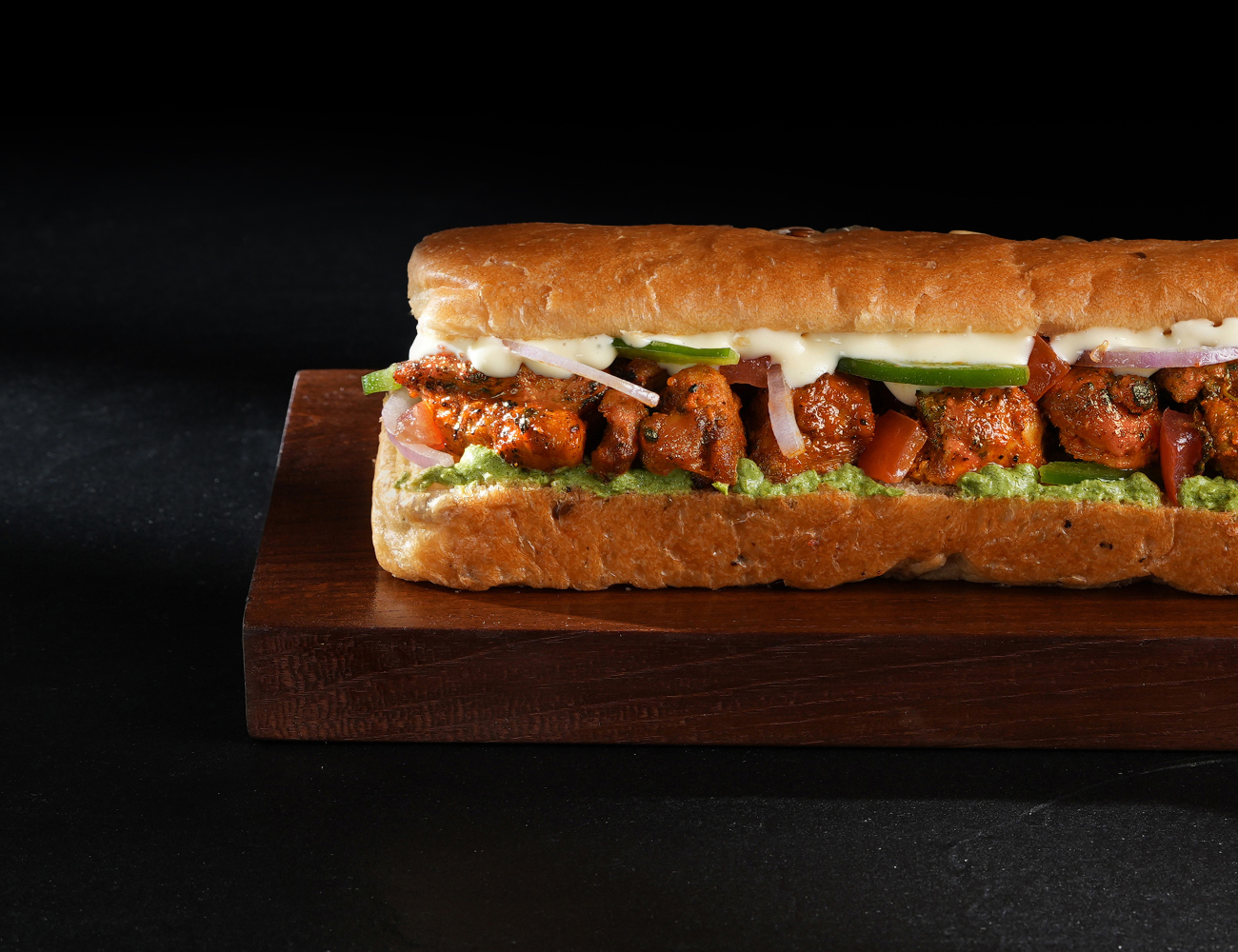 Classic Chicken Cheeseburst Sub-Sandwich