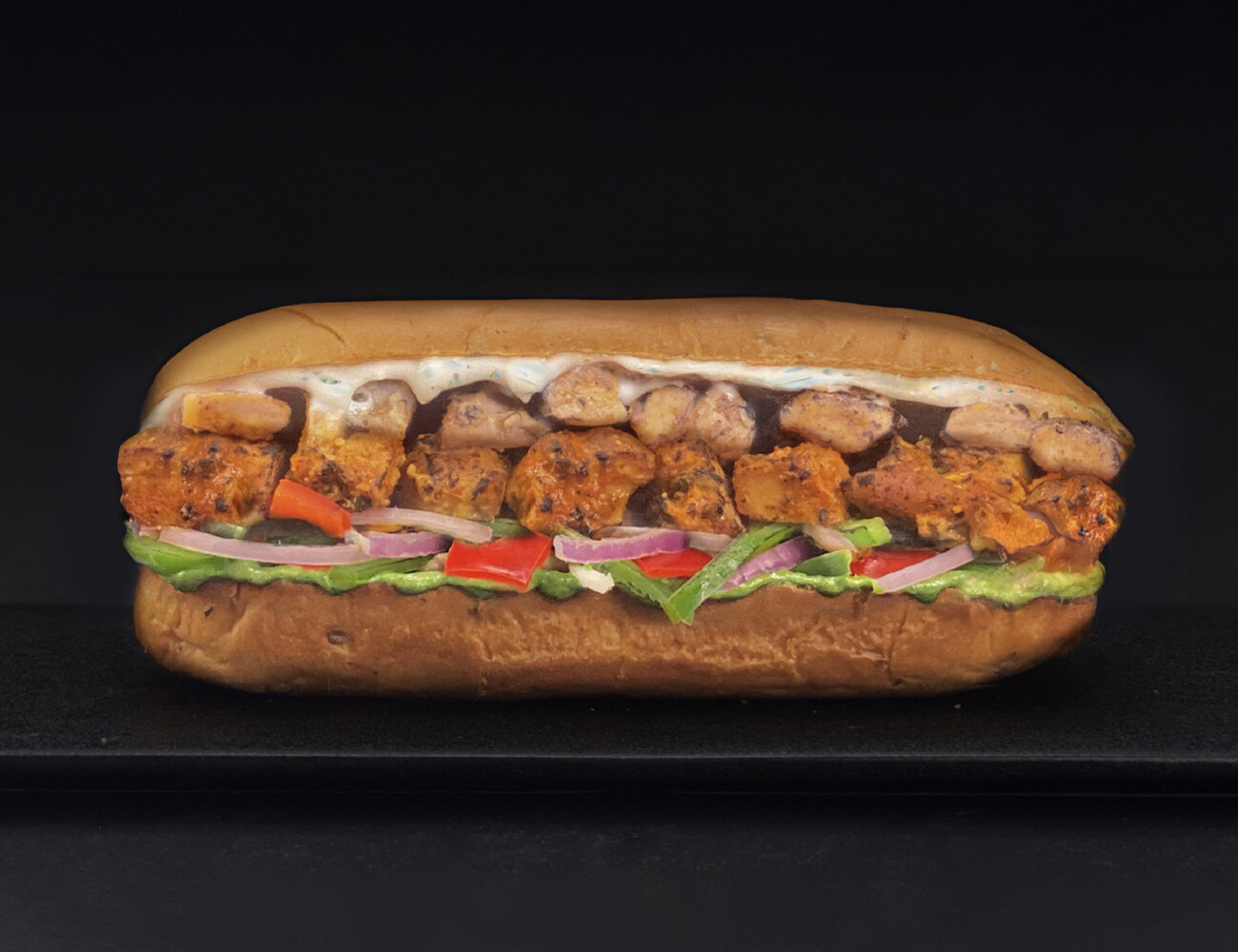 Double Chicken Tikka Sandwich