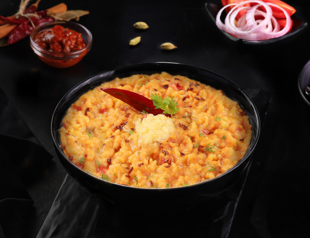 Ghee Toor Dal Khichdi Bowl
