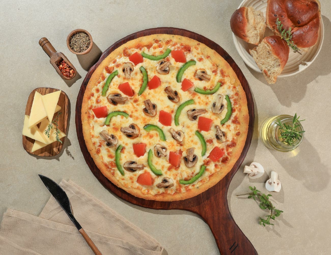 Wild Shroom Pizza [7" Regular]