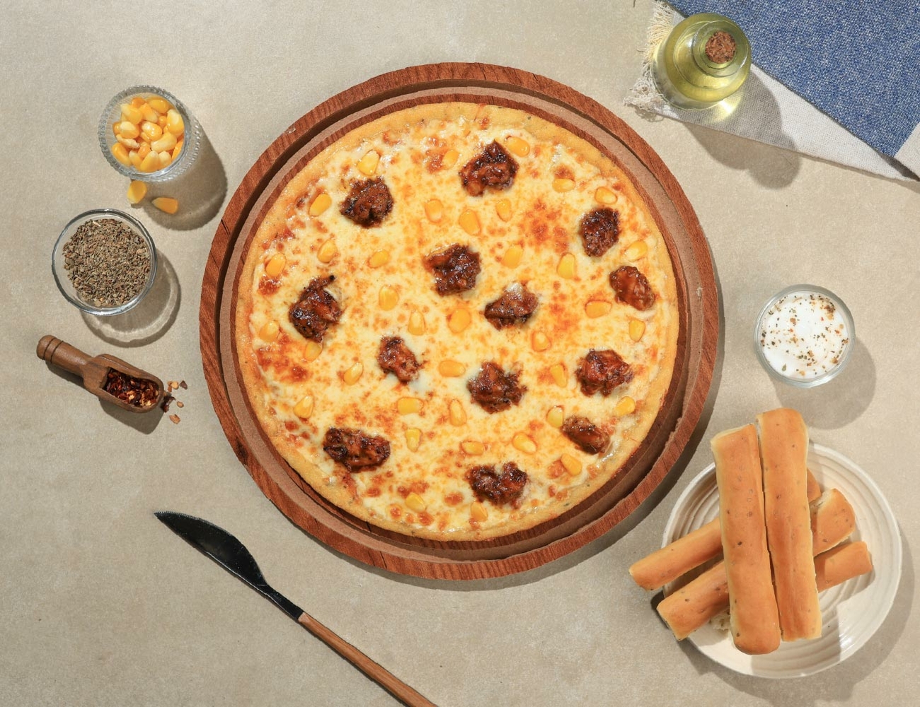 Texas Chicken Pizza [7" Regular]