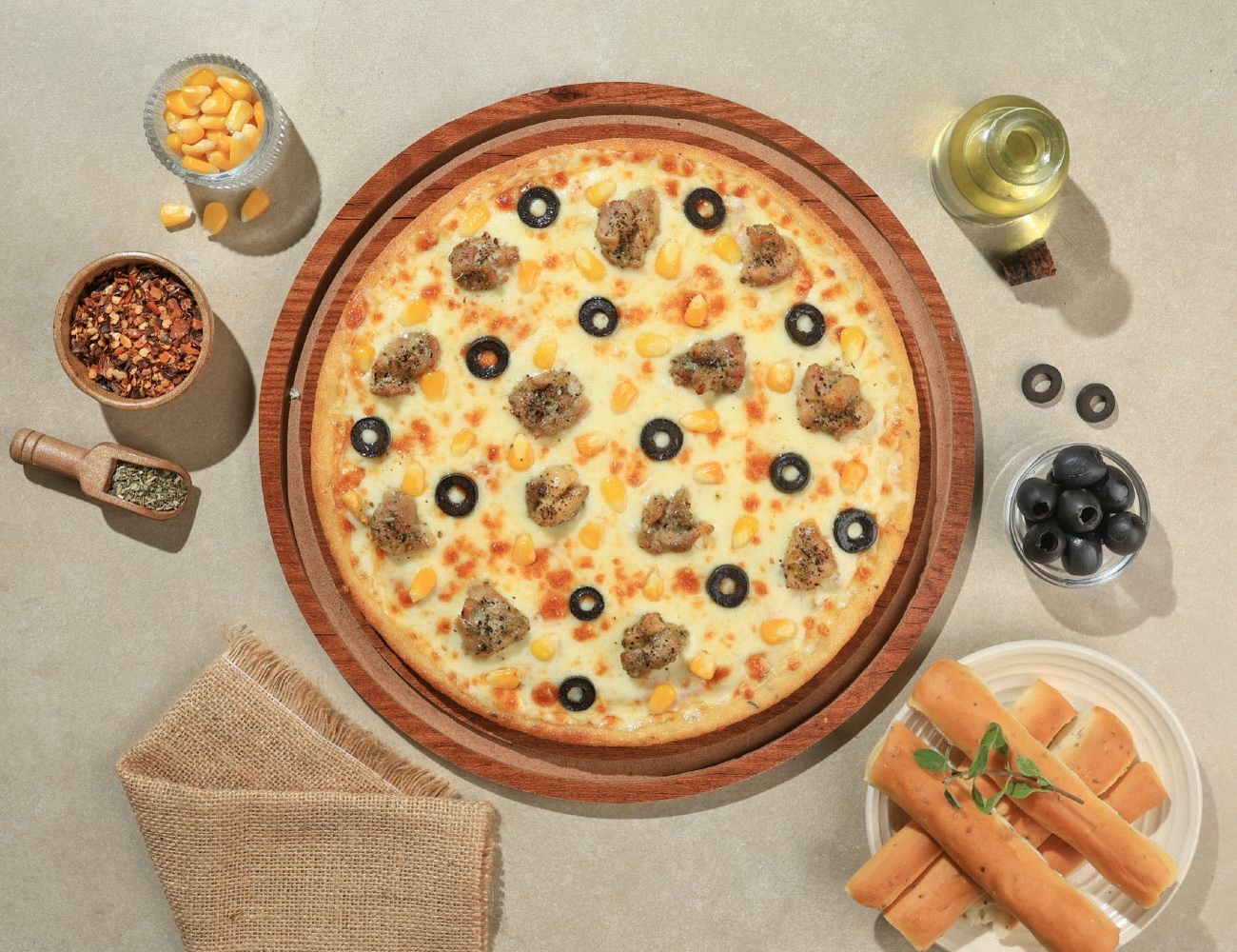 License To Grill Pizza [7" Regular]