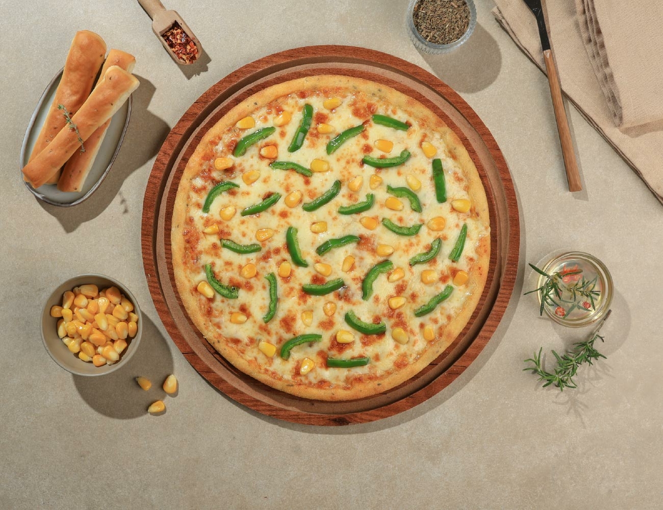 Fresh Harvest Pizza [10" Big]