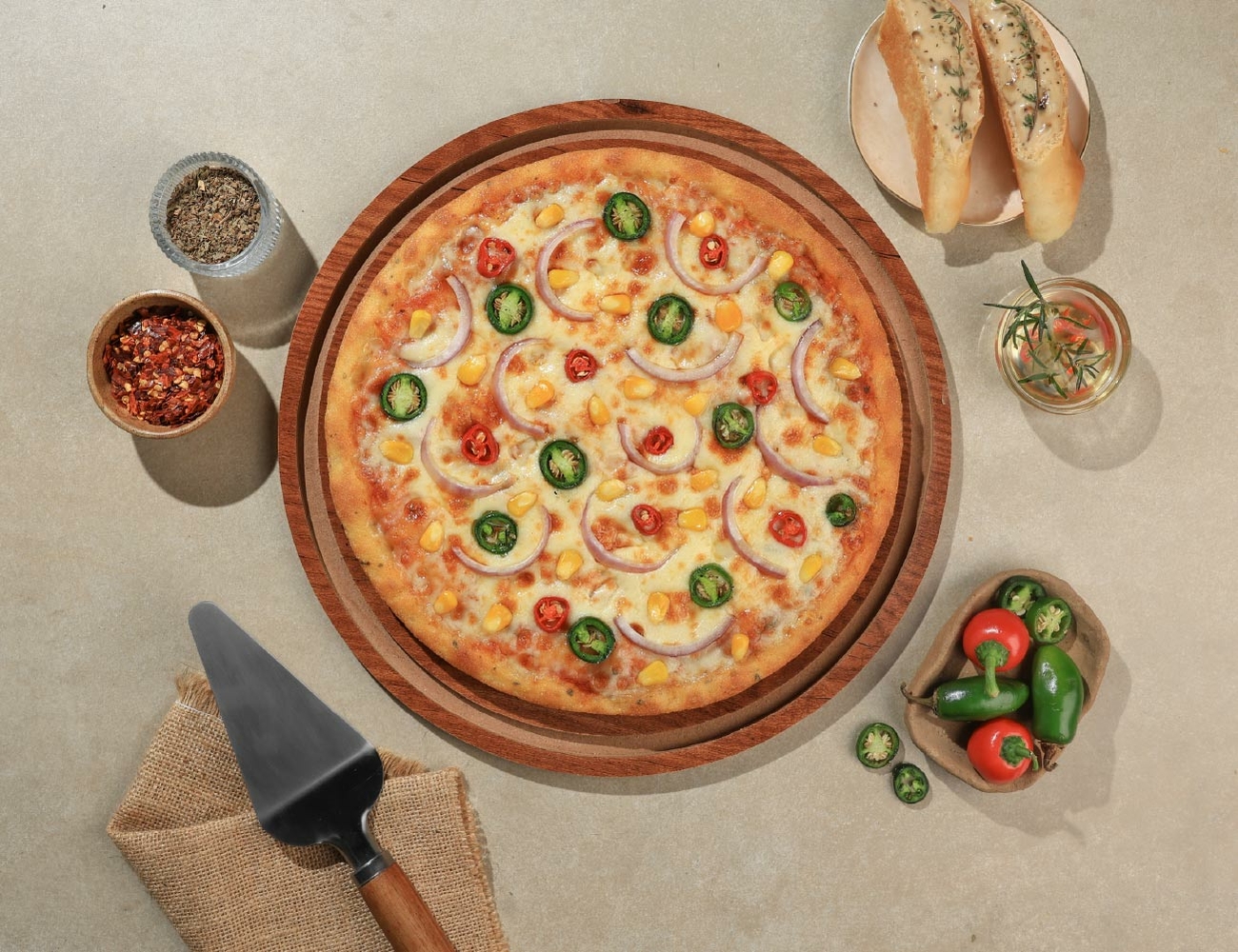 Forest Fire Pizza [10" Big]