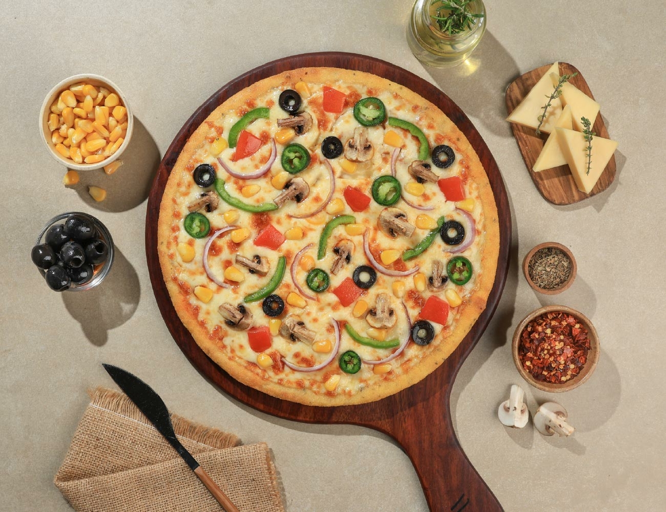 The Veggieverse Pizza [10" Big]