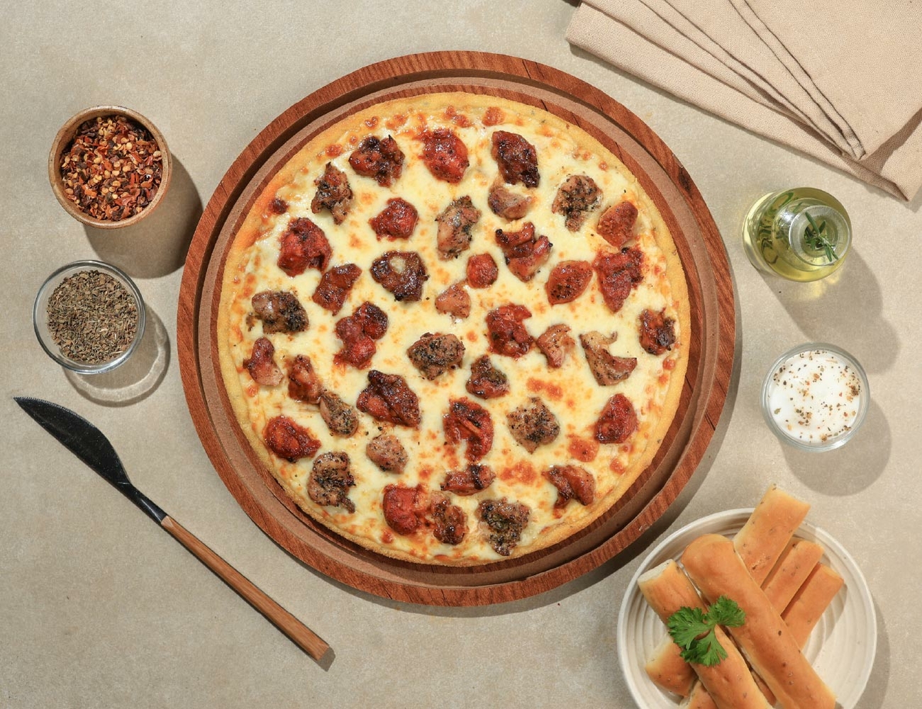 The Carnivore Cheese Blast Pizza [7" Regular]