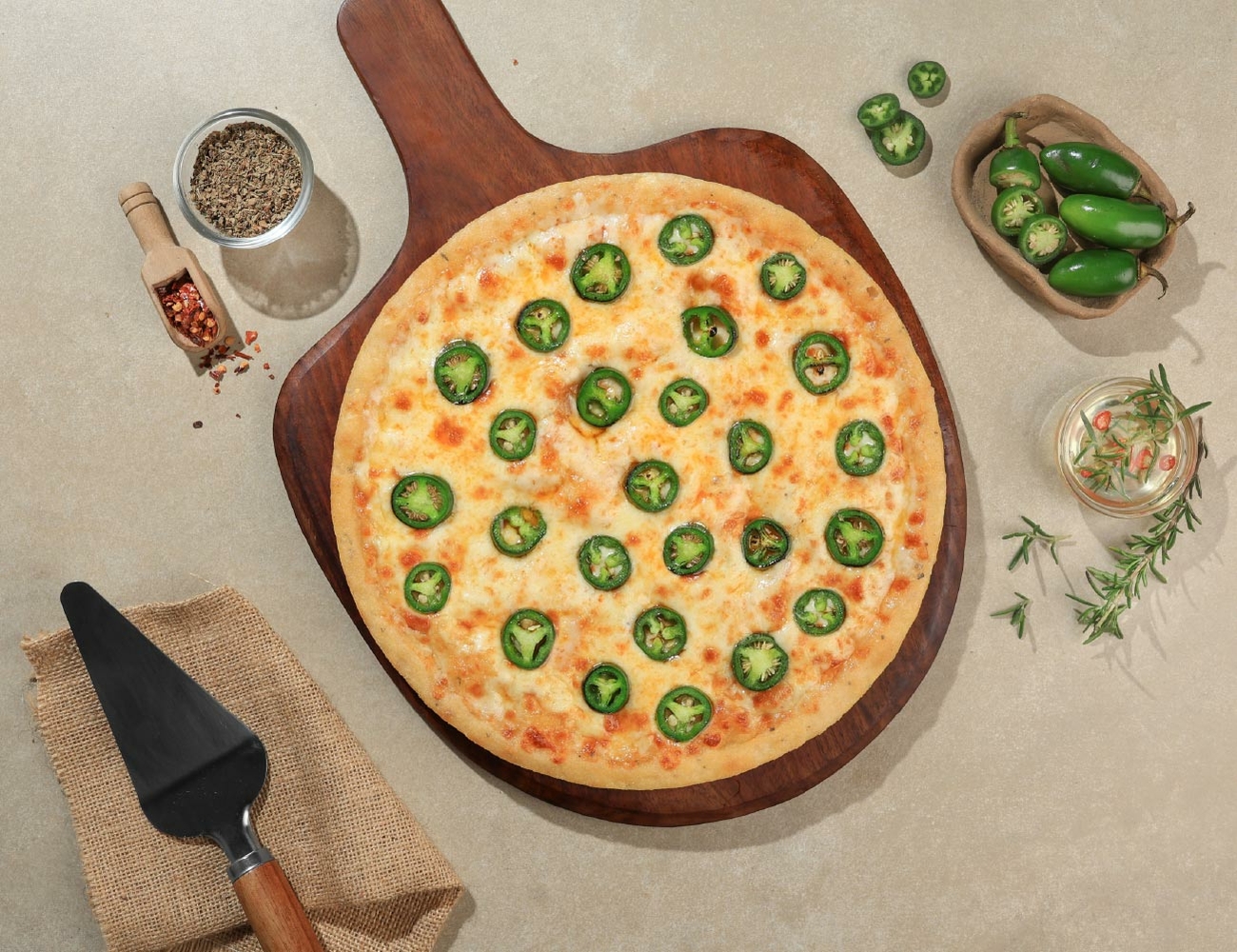 Jalapeno Blaze Cheese Blast Pizza [7" Regular]