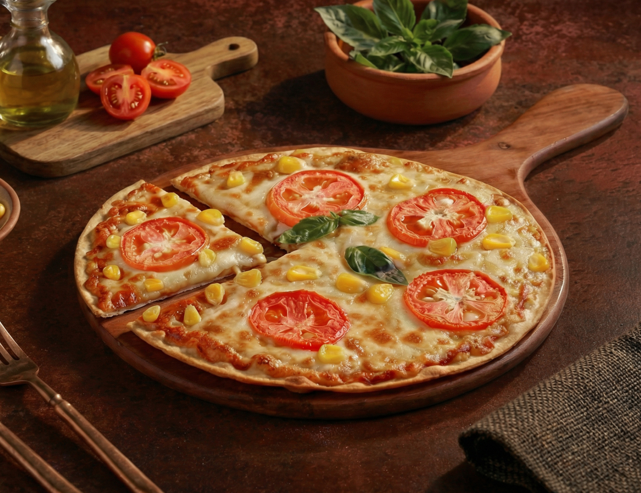 Farm Vibe Pizza [7" Regular, ULTRA-THIN Crust]