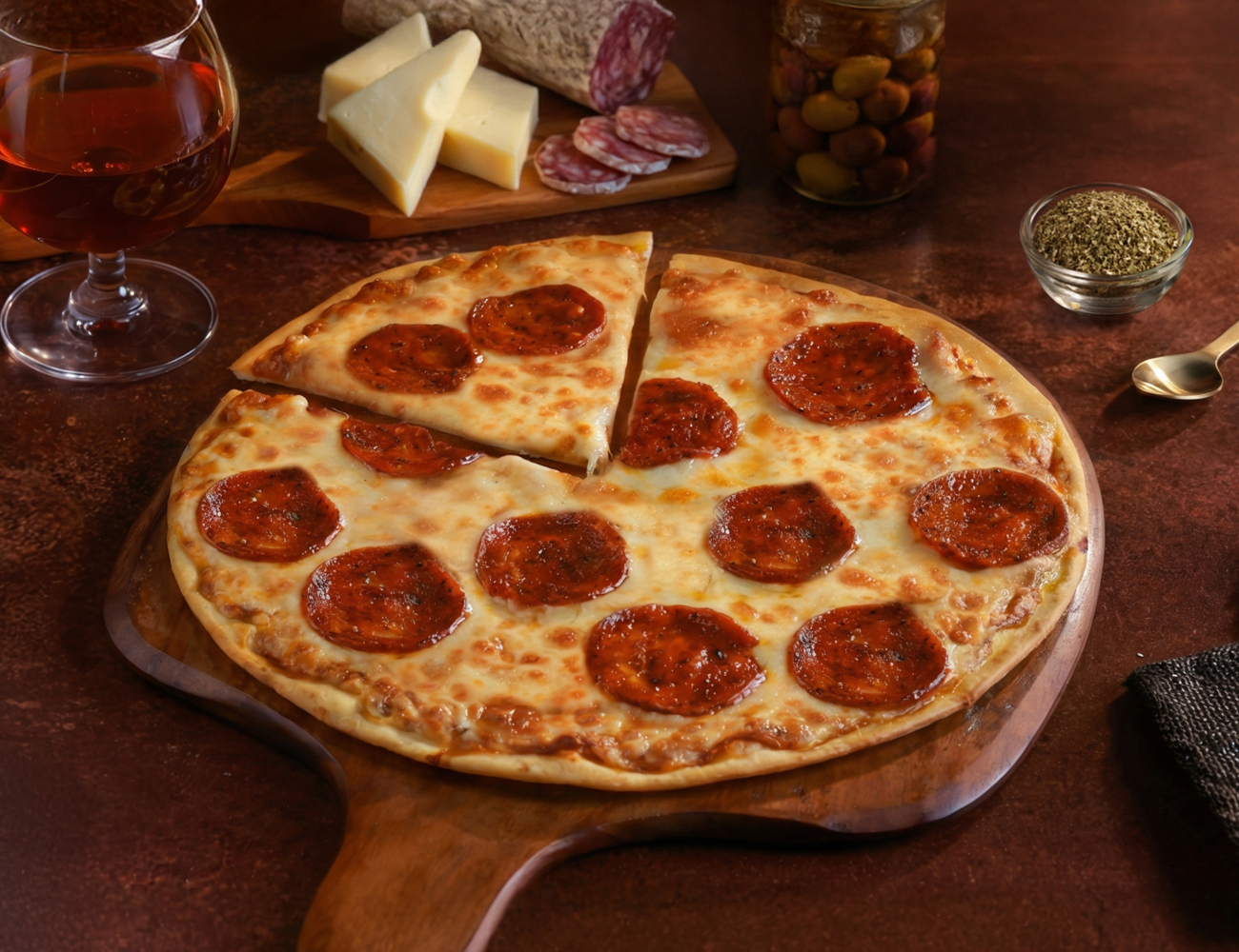 OG Pepperoni Pizza [7" Regular, ULTRA-THIN Crust]