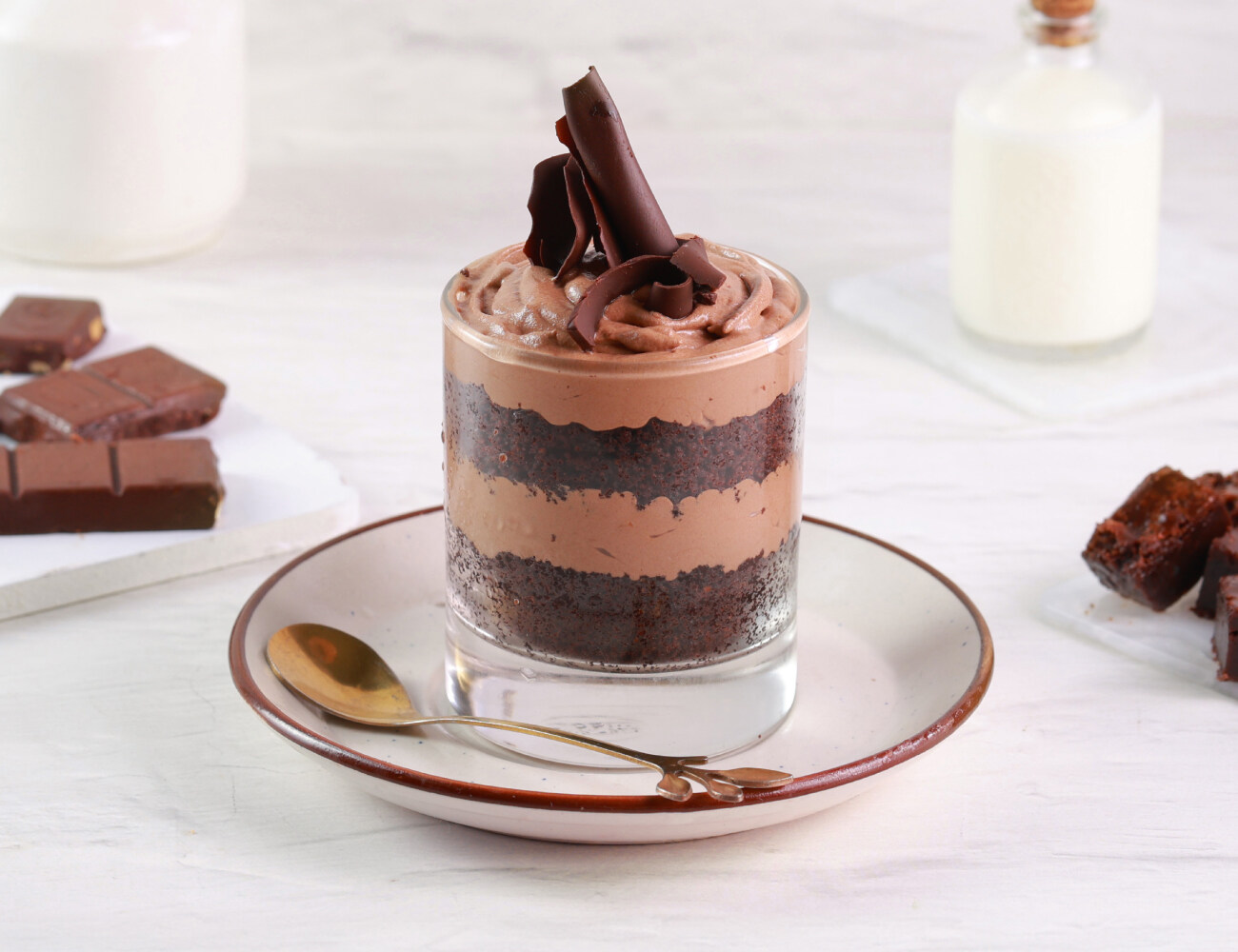 Belgian Chocolate Mousse Cake