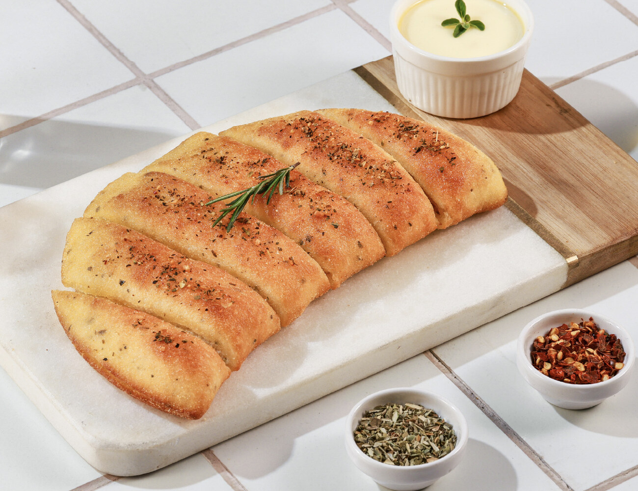 Classic Garlic Breadsticks + Cheesy Dip [FREE] To Garlic Bread And Dip