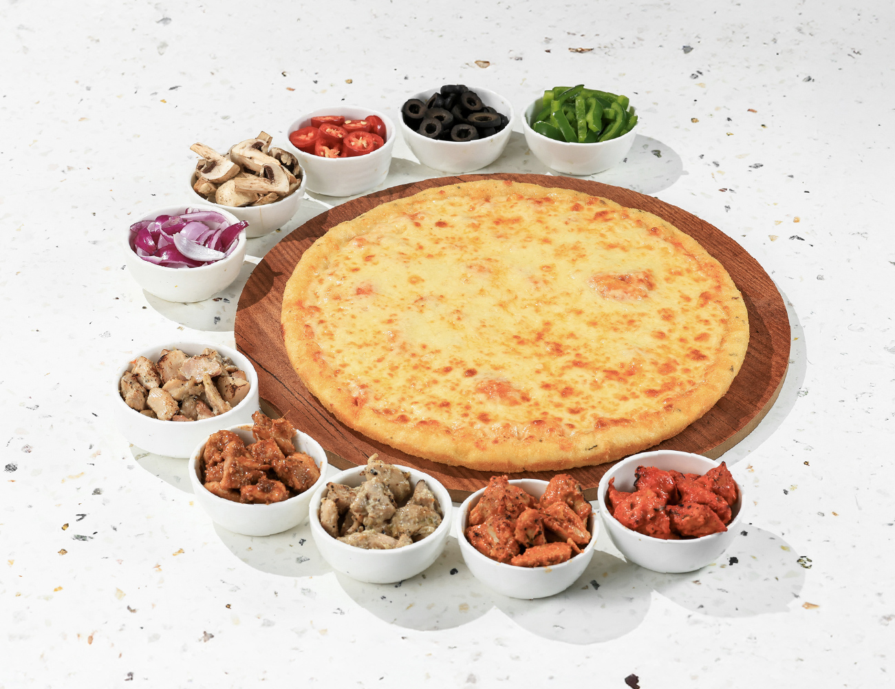 NON VEG Big 10" Make Your Own Pizza