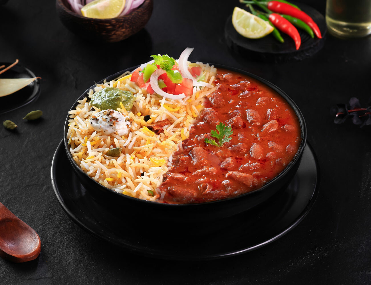 Delhi-6 Rajma [Masala Rice] Bowl