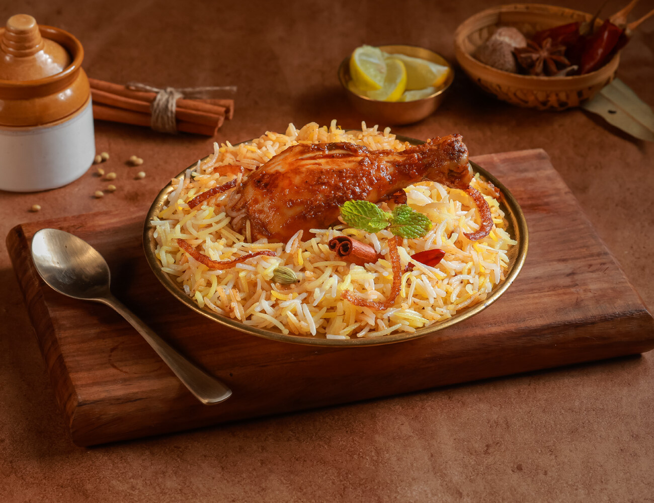 Tangdi Chicken Value Biryani Bowl