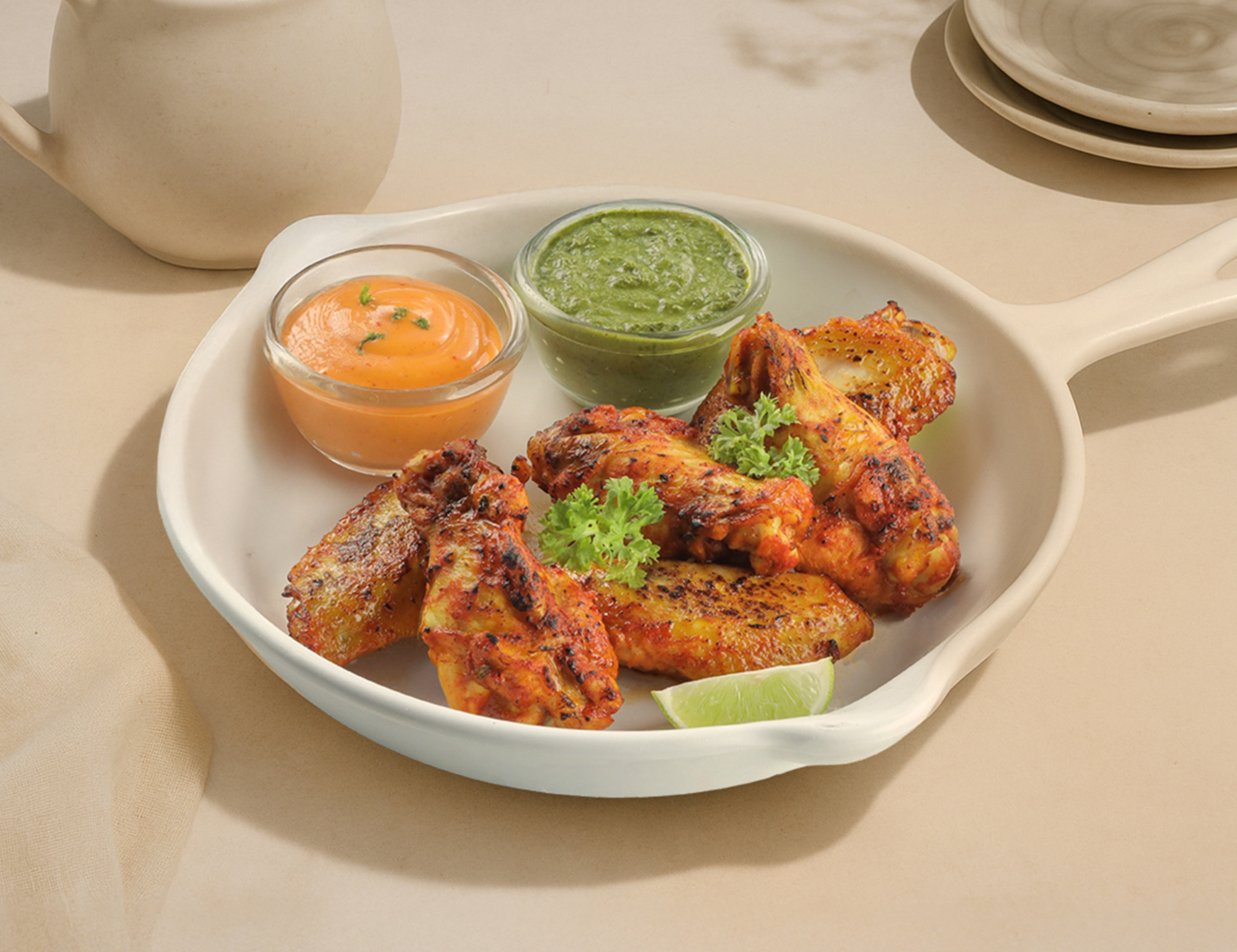 Indi Chicken Wings [6 Pcs]