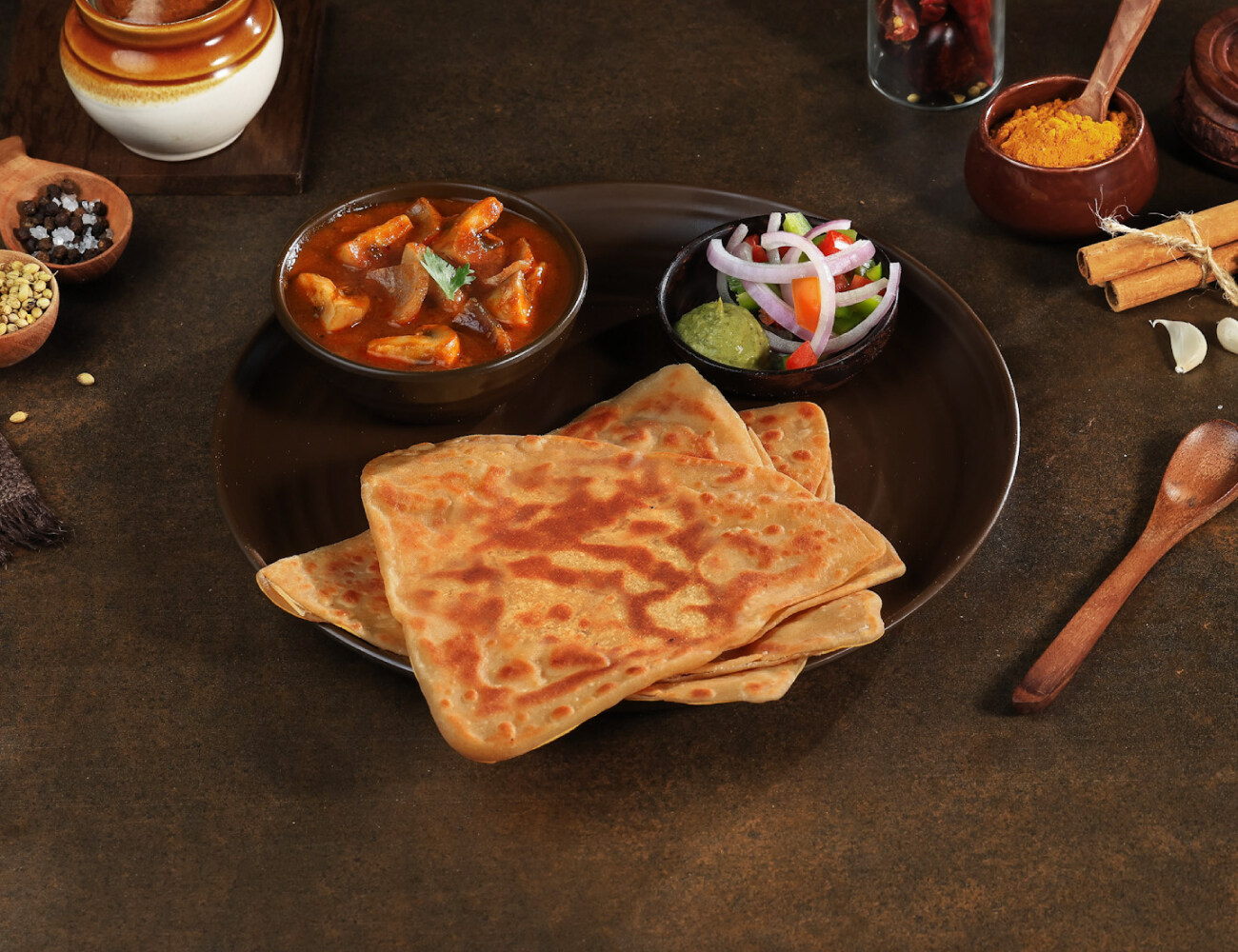 Mushroom Masala Mini Meal