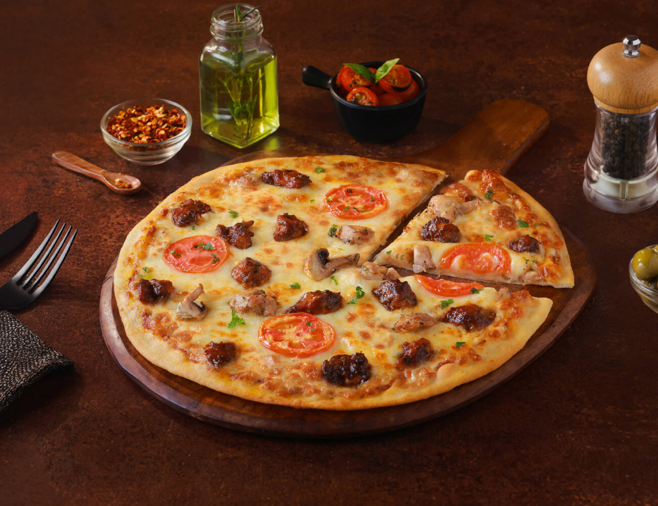 Chicken Crave Pizza [7" Regular]