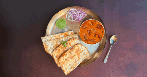 Butter Chicken & Kulcha [2] Thali