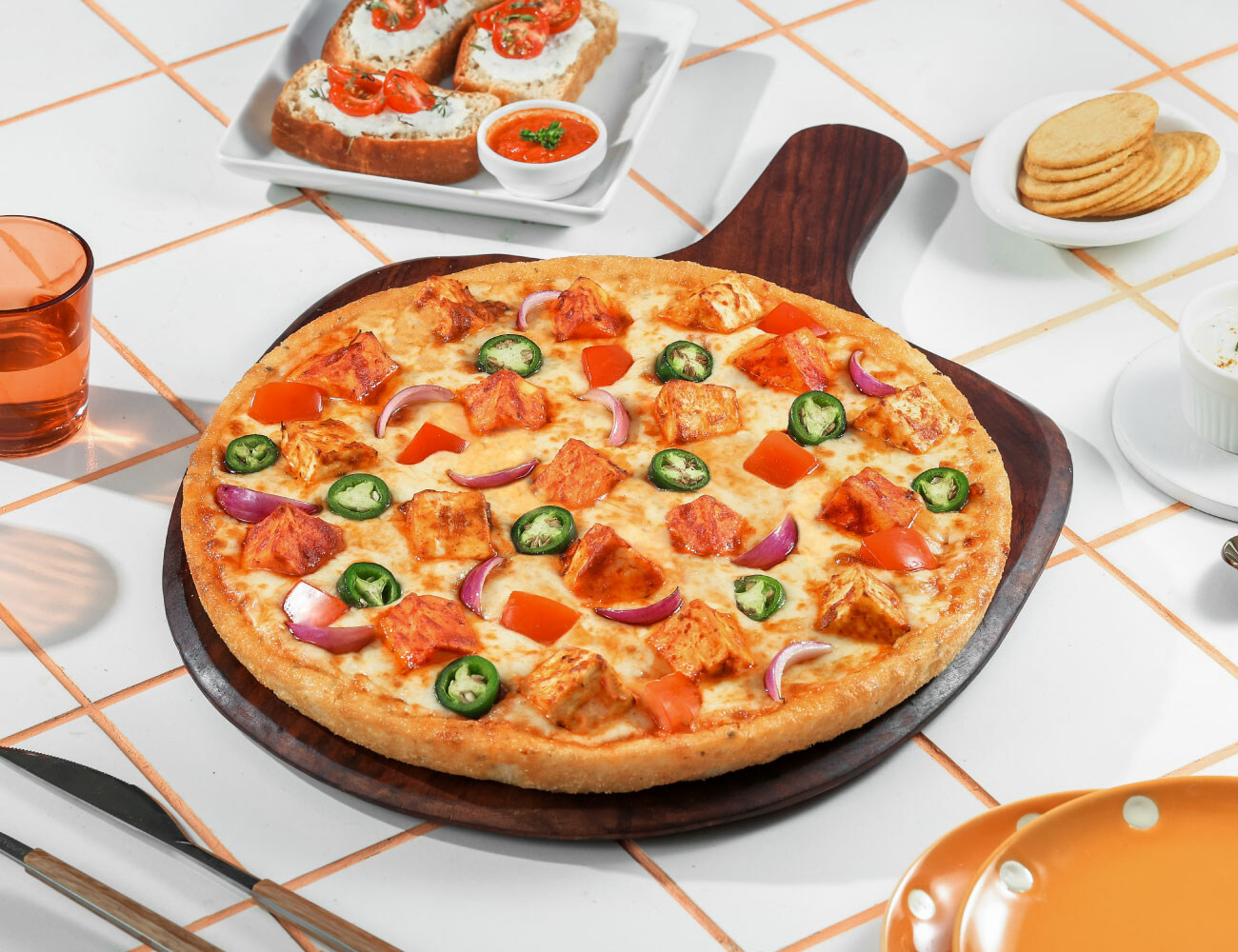 Paneer Overload Pizza [BIG 10"]