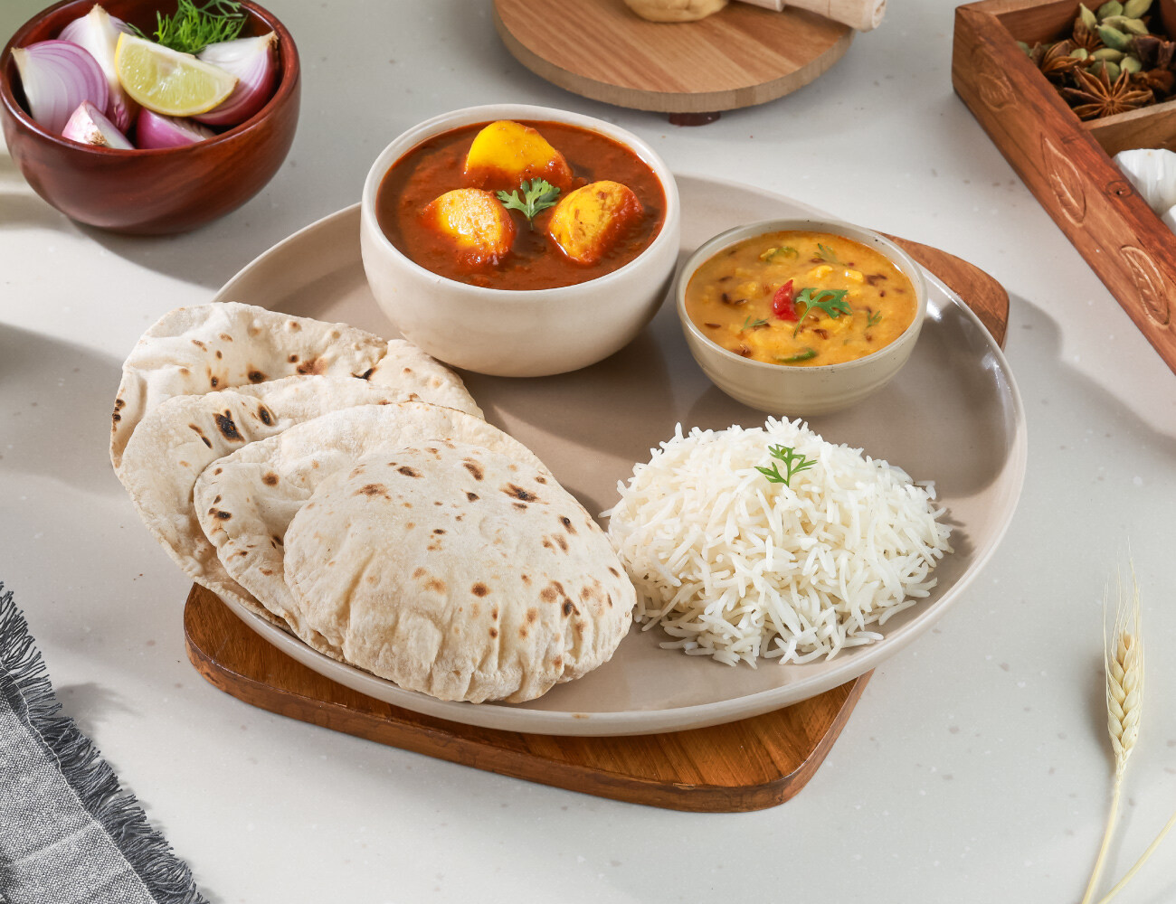 Aloo Dum - Everyday Thali