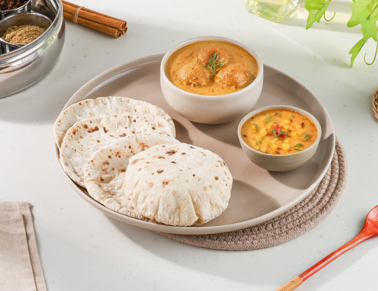 Veg Kofta - Everyday Thali