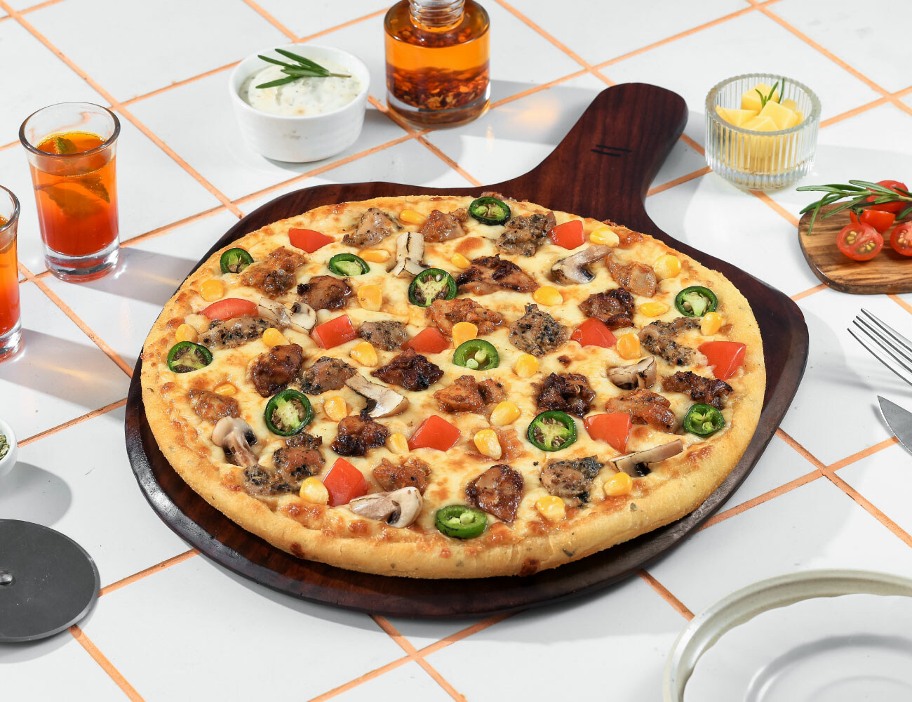 Mojo's Chicken Special Pizza [Regular 7"]